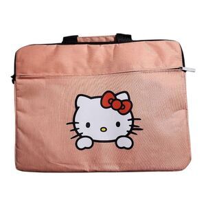 Hello Kitty Pink cushion Laptop Bag school college storage anime